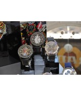 ED HARDY WATCHES LEFT AND MIDLE (WITH STONES) PRI 169 
